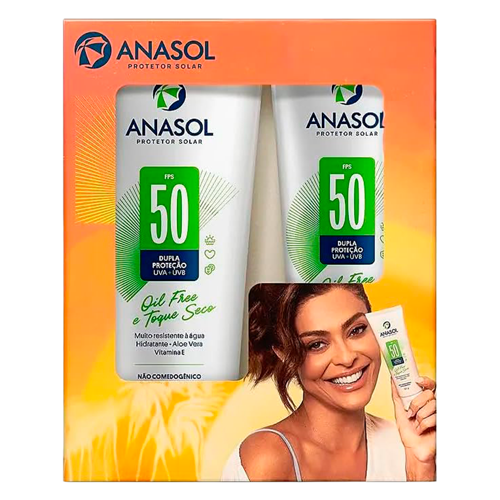 Kit Anasol Fps50 Corpo 200G+ Fps50 Corpo 120G