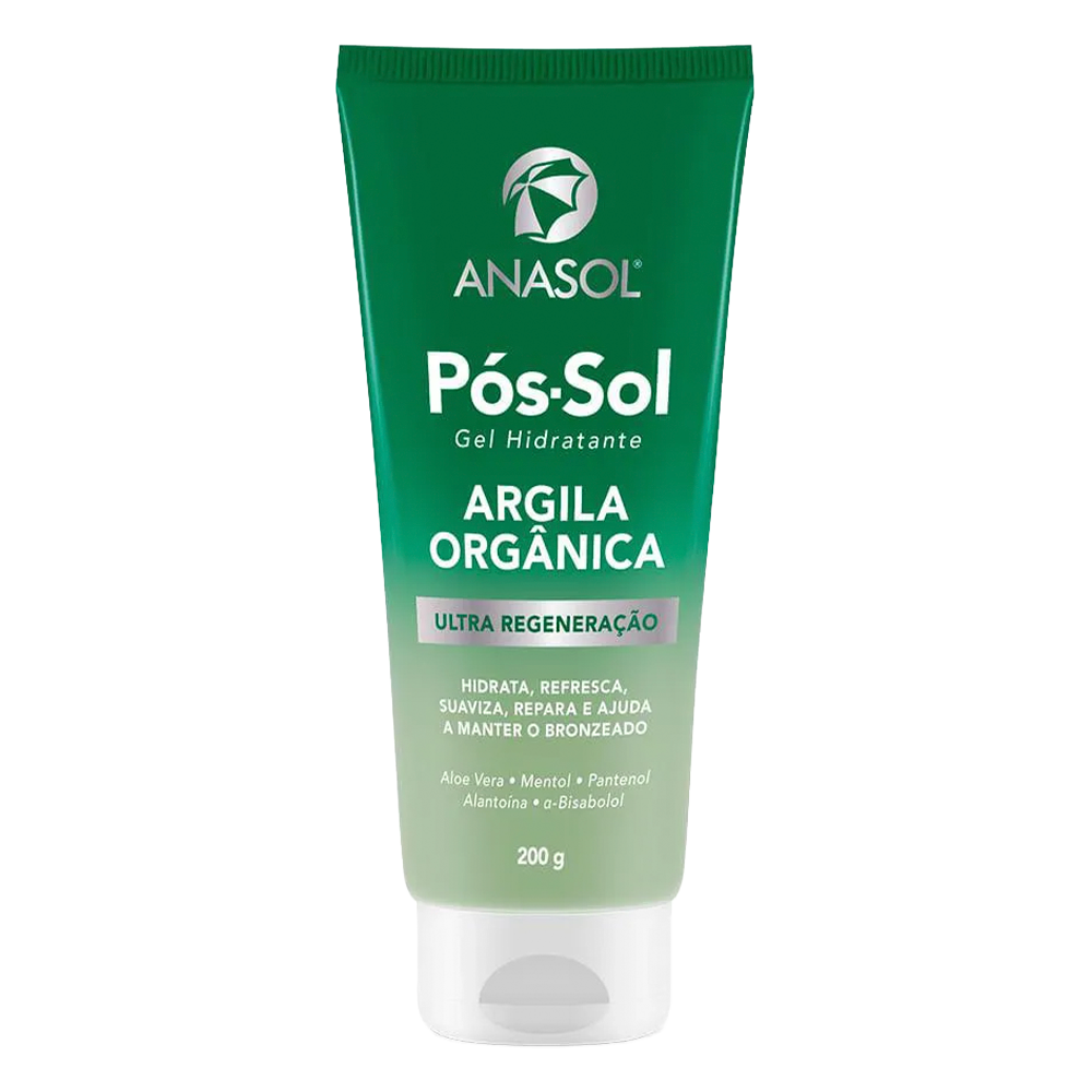 Gel Hidratante Anasol Pós-Sol com Argila Orgânica 200ml