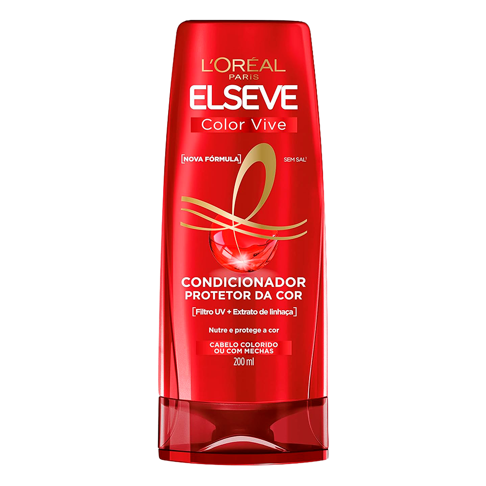 Condicionador Elseve 200ml Color Vive