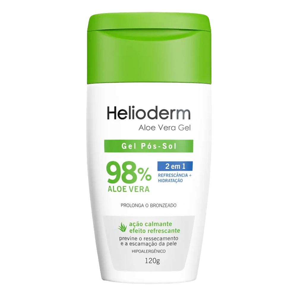 Pós Sol Helioderm Suncare 120g Aloe Vera