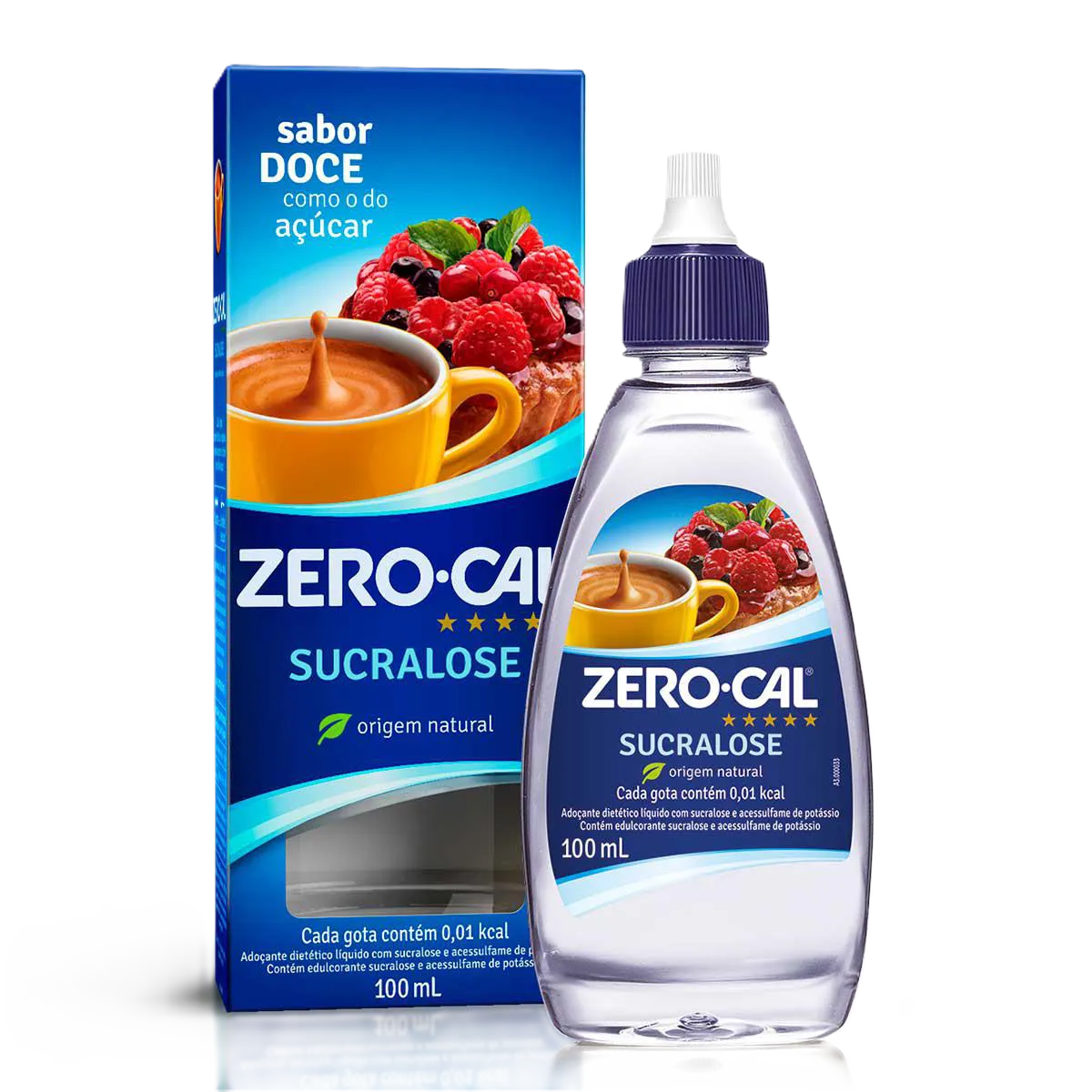 Adoçante de Sucralose Zero Cal 100ml