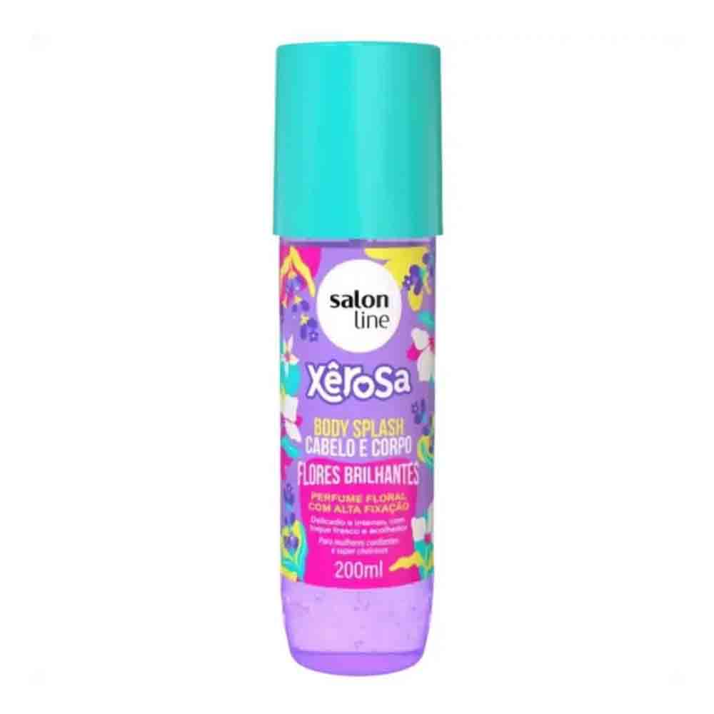 Body Splash Salon Line 200ml Xêrosa Flores Brilhantes